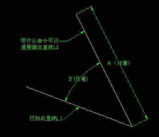 求助？？？怎么作两条斜线