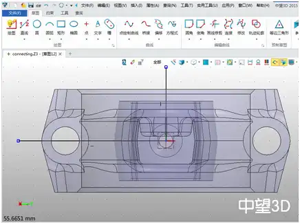 三维CAD扫盲教程：中望3D便捷创建剖视图